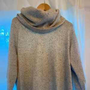 Women's Athleta Grey Turtleneck Tunic Sweater